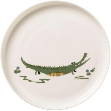 Дитячий посуд Croco Krokodil: 5-ти частинний набір з порцеляни