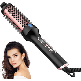 Термощітка LCD Ion Thermal Brush 38MM - плойка та щітка для випрямлення волосся