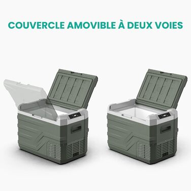 Автохолодильник Alpicool 35L компресорний 12/230V: для авто, кемпінгу, риболовлі -20°C