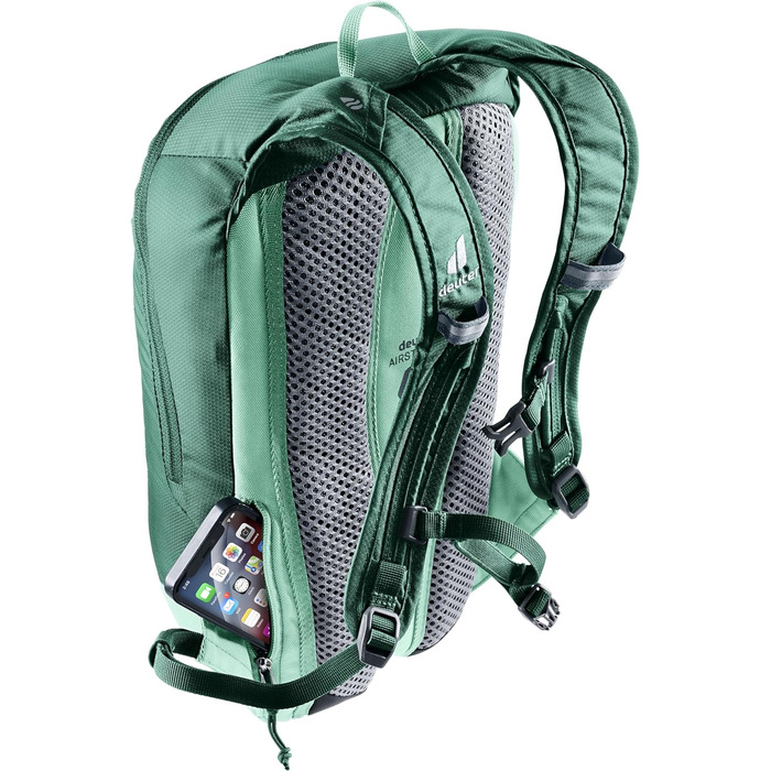 Дитячий велосипедний рюкзак deuter Unisex Kids (1 упаковка) (8 л, м'ята Seagreen)