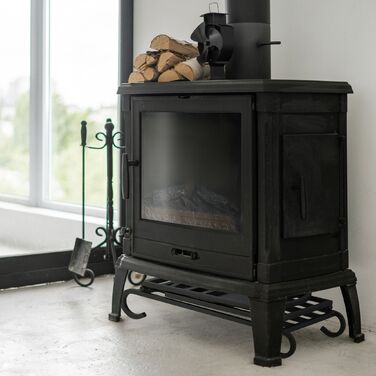 Відкидний металевий кошик для дров Relaxdays