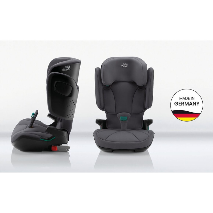 Дитяче автокрісло BRITAX RMER KIDFIX 2 Z-LINE, для дітей від 100-150 см (i-Size) з ISOFIX і без, 3,5-12 років, (Нова версія i-SIZE R128, Space Black)