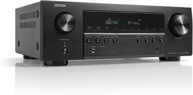 Канальний AV-ресивер Denon AVC-S670H, 8K HDMI, Bluetooth, Wi-Fi, HEOS, Alexa, Чорний, 5.2-