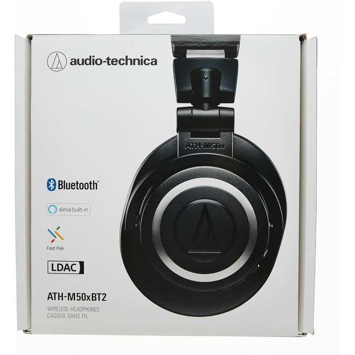 Бездротові Bluetooth-навушники Audio-Technica M50xBT2 чорний