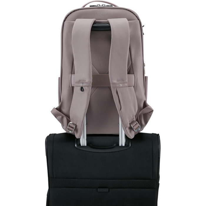 Рюкзак для ноутбука Samsonite Workationist 15.6', 43 см, 17.5 л, рожевий (кварц)