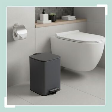 Відро для сміття Relaxdays Кухня, 12 літрів