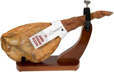 Підставка для хамону Jamonero Jamonprive з антиковзними ніжками, ніж та точилка