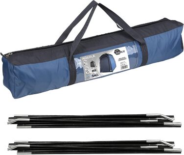 Ваш GEAR Aquila - душова кабіна з куполом, переодягальня з висотою стоячи, намет для обладнання, окреме дно, 5000 мм, UV 50+