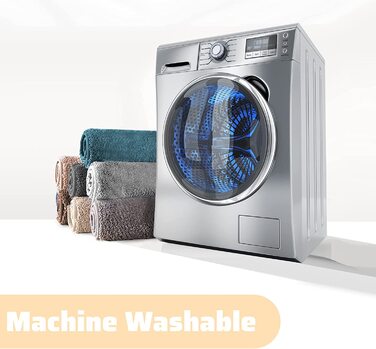 Килимок для ванної кімнати GONICVIN, 60x90 см, з м'якої мікрофібри, можна прати, з антиковзаючою основою, для ванної кімнати, вітальні (Блакитний)