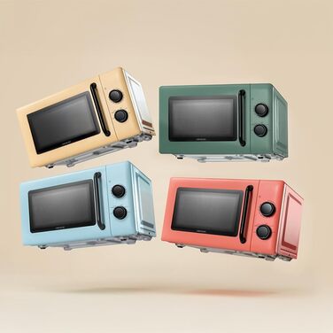 Мікрохвильова піч Cecotec Proclean 3010 20 л, 700 Вт, механічна, 6 режимів, розморожування, таймер 30 хв, синя