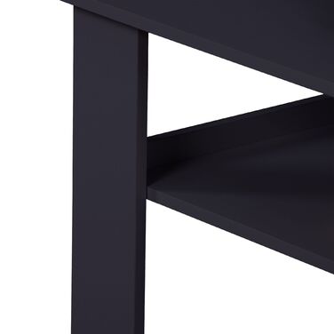 Зручний журнальний столик Relaxdays з нижньою полицею