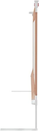 Бортик для ліжка дитячого vidaXL 200x25 см, бежевий (Taupe), тканинний захист від випадання для малюків та немовлят
