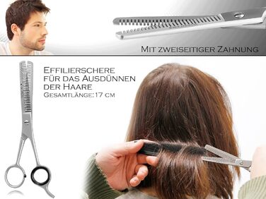 Ножиці для волосся PREMIUM Effiliation Scissors Ножиці для волосся з футляром - Перукарські ножиці для витончення волосся - Ножиці для витончення волосся 6 дюймів