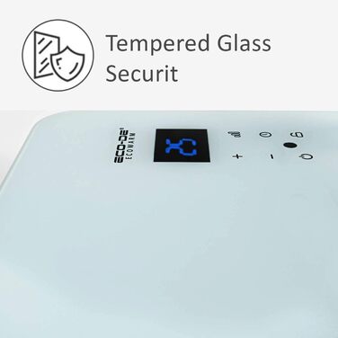 Електричний конвектор ECODE® з настінним кріпленням та пультом керування, термостатом, 1500W, керування через додаток, панель опалення з ніжками