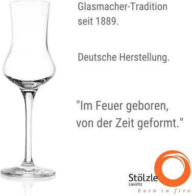 Набір келихів для грапи Stölzle Lausitz 6 шт 90 мл скляні