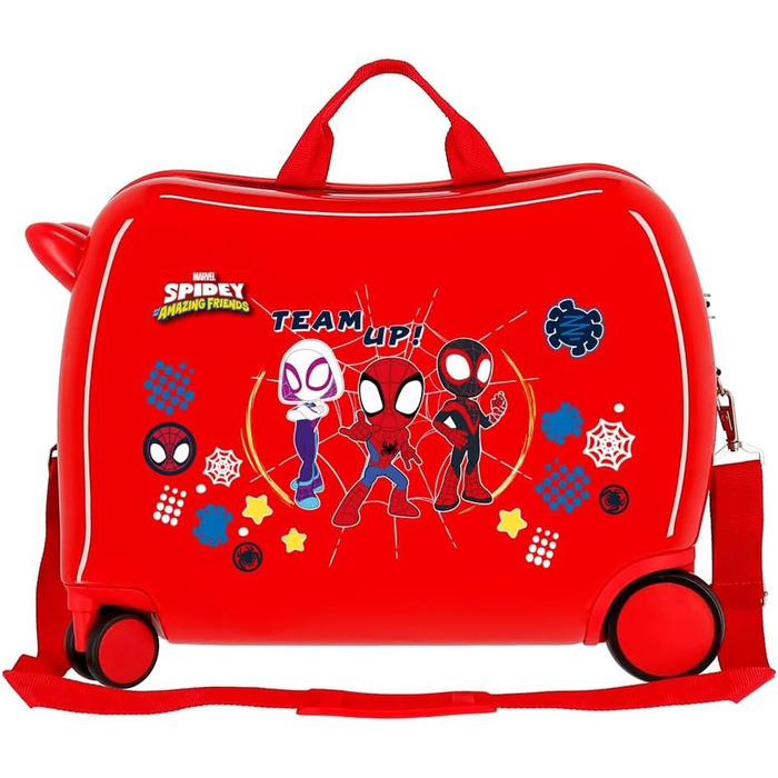 Дитяча валіза Marvel Spiderman Spidey & Friends 50x39x20см ABS Lock 34L 1.8кг 4 колеса ручна поклажа