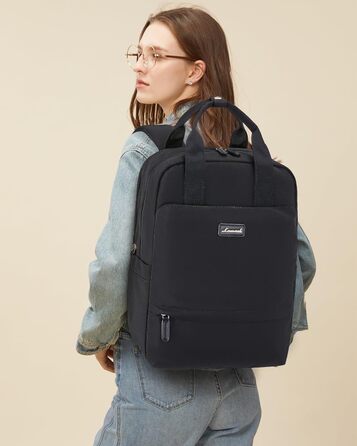 LOVEVOOK Рюкзак для жінок, 15.6 дюймів, рюкзак для школи, підлітки, дівчатка, елегантний, для подорожей, рюкзак для університету, робочий, водонепроникний, для роботи, подорожей, навчання, "LOVEVOOK"