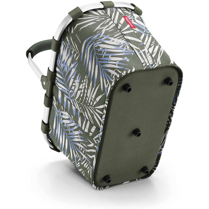 Набір сумка-переноска BK, термокейс OY, кошик для покупок SBKOY з невеликою сумкою-холодильником, (70407003) (стежка джунглів зелений чорний)