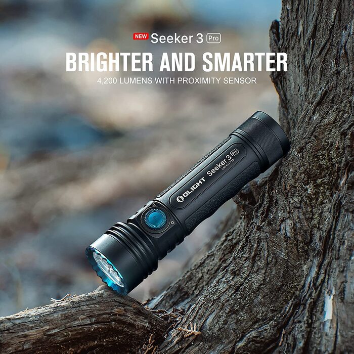 Світлодіодний ліхтарик Olight Seeker 3 Pro 4200 люмен з 5 режимами освітлення