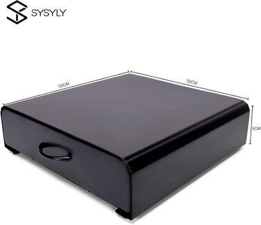 Організатор для капсул Tassimo: висувна шухляда для капсул кави та підставка під машину 2-в-1 (з вигнутим ручками)