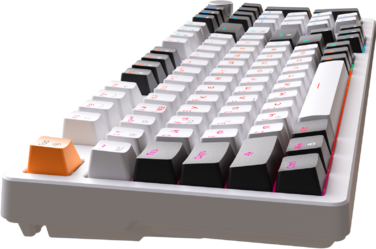 Дротова механічна клавіатура GamePro MK170W (Red) з Hot-Swap RGB White