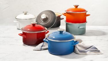 Le Creuset Супниця емальована на сталі, 3.8 л, колір 'Морська сіль'