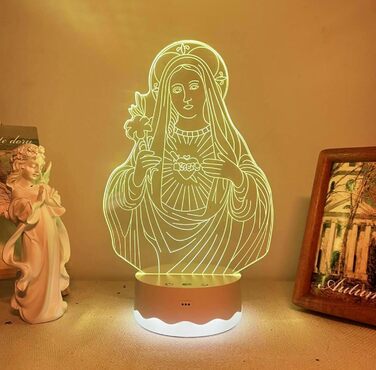 Трактор Attivolife 3D Illusion Lamp, 16 кольорів, з можливістю затемнення, USB, декоративний подарунок для дітей (lady1)