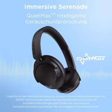 Бездротові навушники 1MORE SonoFlow SE з Bluetooth, активним шумозаглушенням, мікрофоном, глибоким басом, EQ, 70 годин автономної роботи, швидкою зарядкою