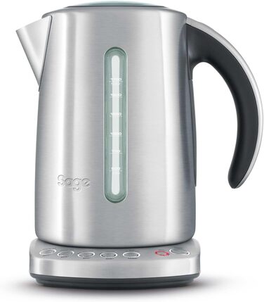 Електричний чайник Sage The Smart Kettle - 1.7L, нержавіюча сталь, швидкий нагрів, 5 режимів, підтримання тепла, 360° обертання