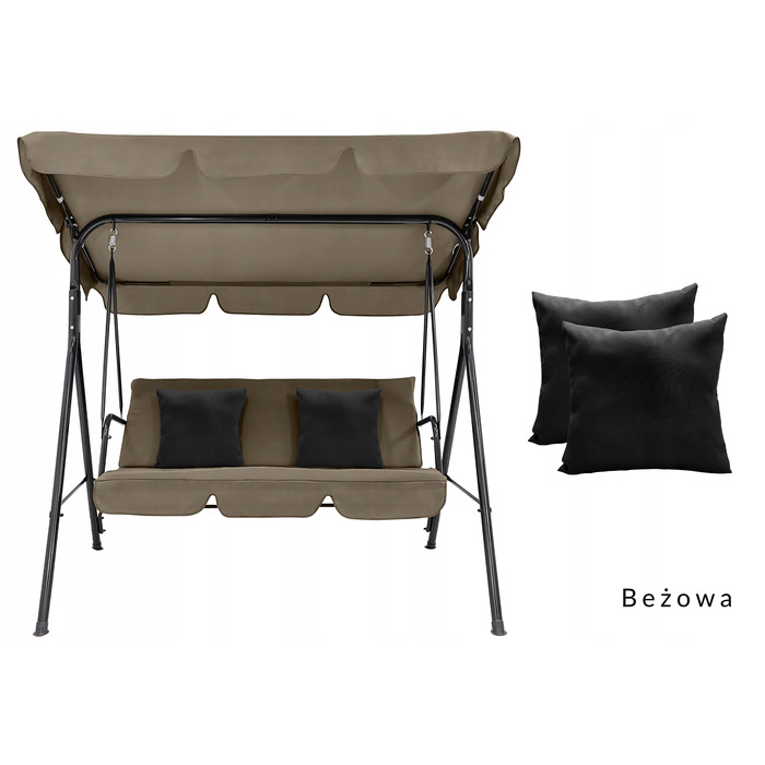 Садова підвісна гойдалка Kontrast, 41 x 130 см