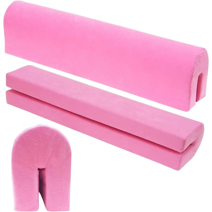 Захист для ліжечка дитячого бортик-подушка від випадання (120 см, Рожевий)