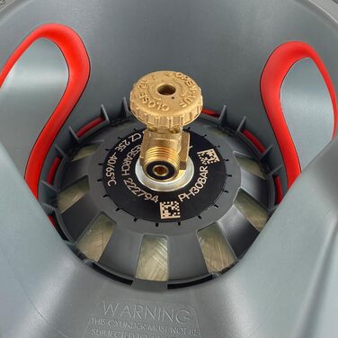 Газовий балон композитний CAMPKO 14 кг (24,4 л) з Füllstop - найлегша для пропану