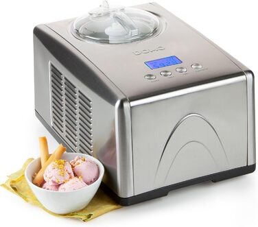 Машина для приготування морозива DOMO DO9066I – 1,5 л, з компресором