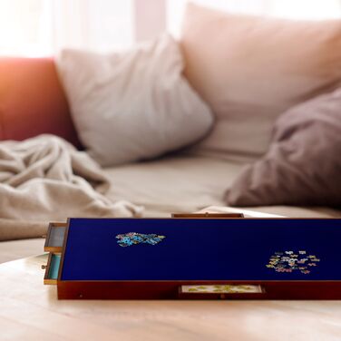 Столик-пазл Relaxdays з 6 висувними ящиками