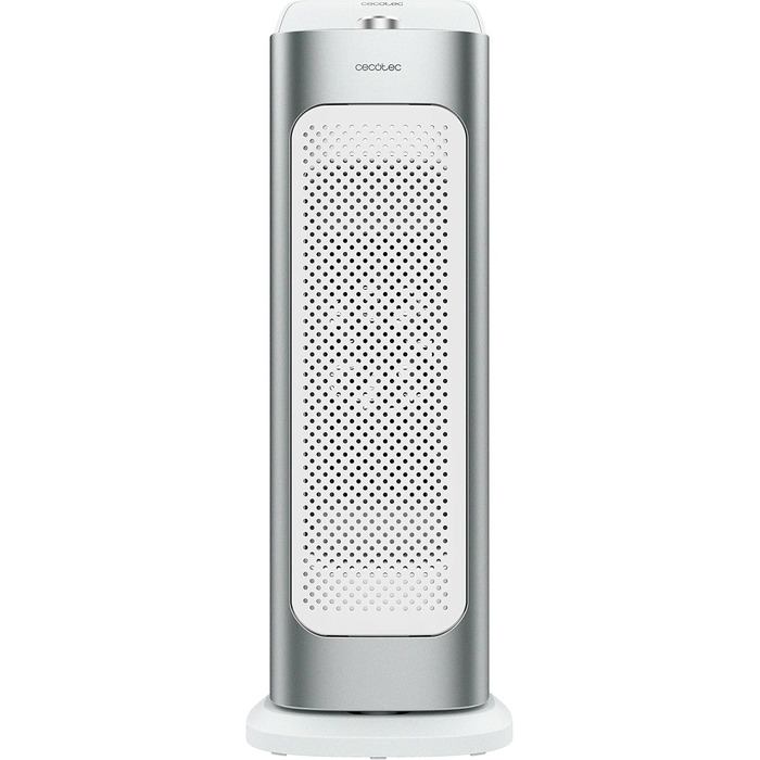 Керамичний обігрівач Cecotec Ready Warm 10100 Smart Ceramic: 2200W, LED, 3 режими, термостат, захист від перекидання та перегріву, осциляція, білий