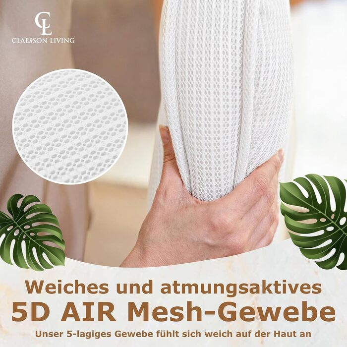Подушка для ванни повне тіло (152x56 см) з підголівником (11 см) - біла. Підтримка шиї, спини та ніг. З сумкою для прання та подорожей, гачком для сушіння.