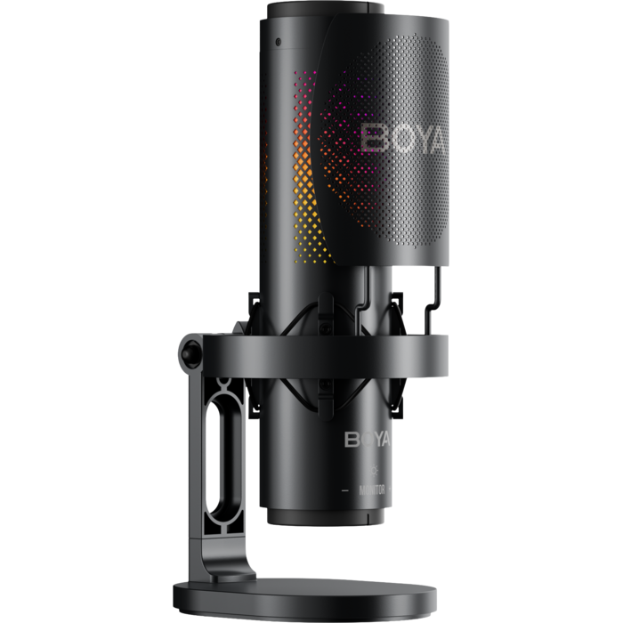 Мікрофон конденсаторний зі зміною діаграми спрямованості BOYA K9 RGB Black