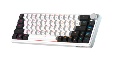 Бездротова механічна клавіатура GamePro Asgard Valhalla  (MK210W Pro) 65% QLAB orange switches
