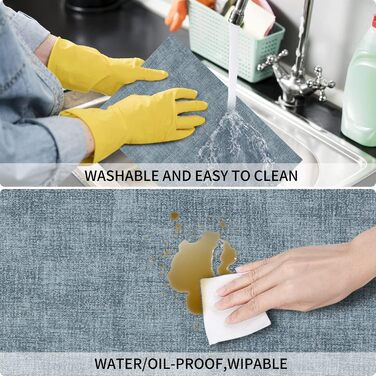 Набори тканинних серветок для столу Burgunderrot (бордові), 8 шт. - легко миються, термостійкі, для кухні, набір для святкування