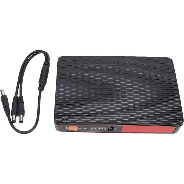 Mini-USV з акумулятором 8000 mAh для роутера, камери, системи безпеки (EU-штекер)