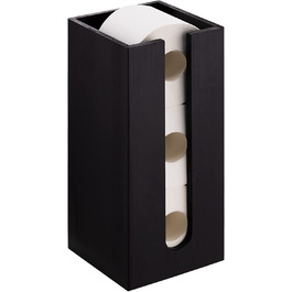 Підлоговий тримач для туалетного паперу Navaris 15x33 см чорний