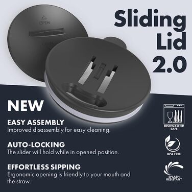 Термокружка Grandties з ручкою та кришкою-ковпачком, 480 мл | З подвійних стінок з нержавіючої сталі, зберігає тепло та холод | Колір: Cognac Metallic