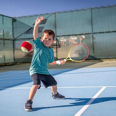 Тенісна ракетка дитяча 17'', чоловіки/жінки для початківців, 2-4 роки, матчева/тренувальна, з сумкою (PKS-PINK17)