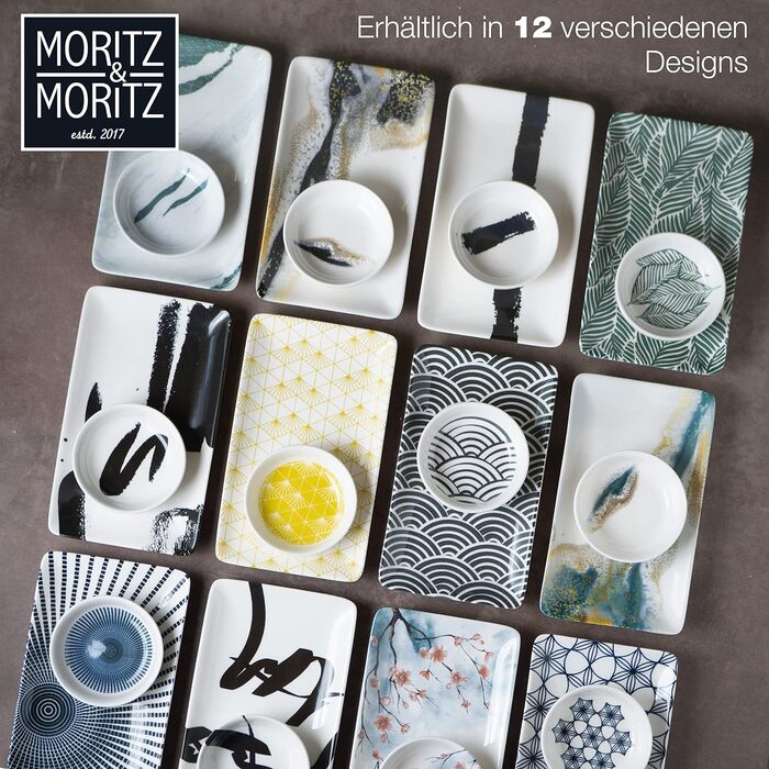Набір посуду для суші на 2 персони, 10 предметів Moritz & Moritz