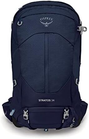 Чоловічий туристичний рюкзак Osprey Stratos 34 (Stratos 34 Cetacean Blue O/S)