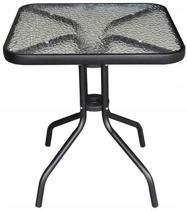 Комплект садових меблів Gotel, метал, чорний, 3 предмети