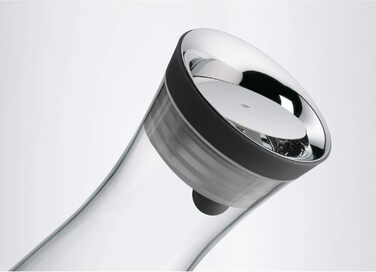Скляна карафа для води WMF Basic, 1 літр з кришкою, Silikondeckel, CloseUp-Verschluss