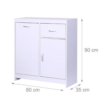 Шафа для білизни Relaxdays з містким мішком для білизни (48 л)