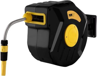 MSW Котушка для шланга PRO-W 20 (20 м) з автозмотуванням, 8 бар, пластиковий корпус