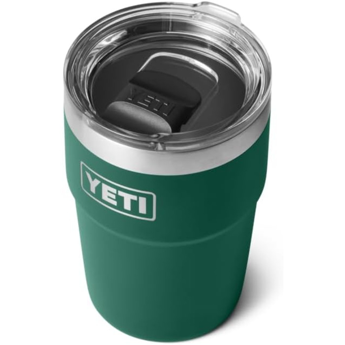 Термос YETI Rambler 473 мл з кришкою MagSlider, колір Black Forest Green